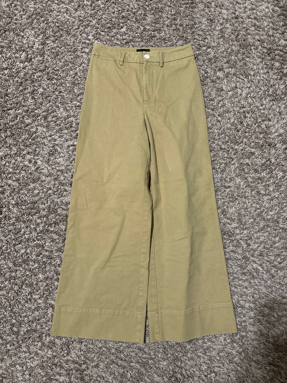 Frank and Oak Josephine Cropped Chino Pants 2